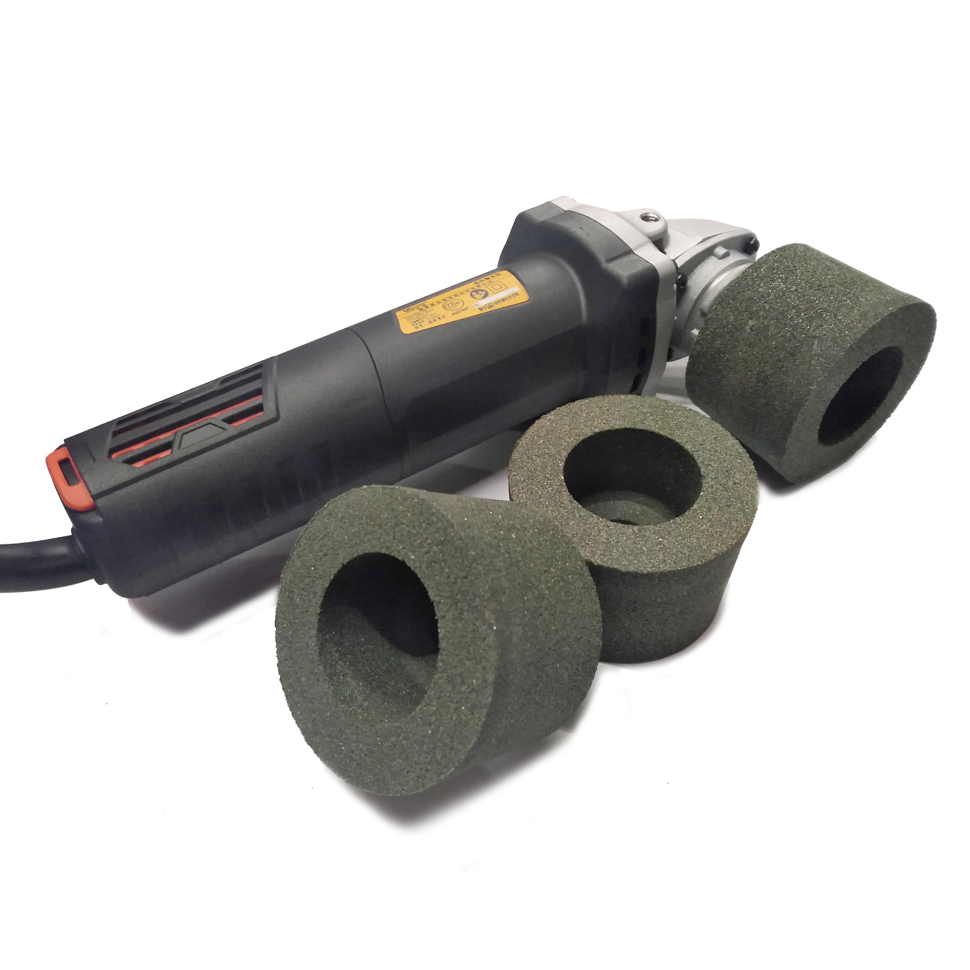 石材石雕打磨抛光加工工具角磨机研磨杯型砂轮75抛光机陶瓷砂轮片