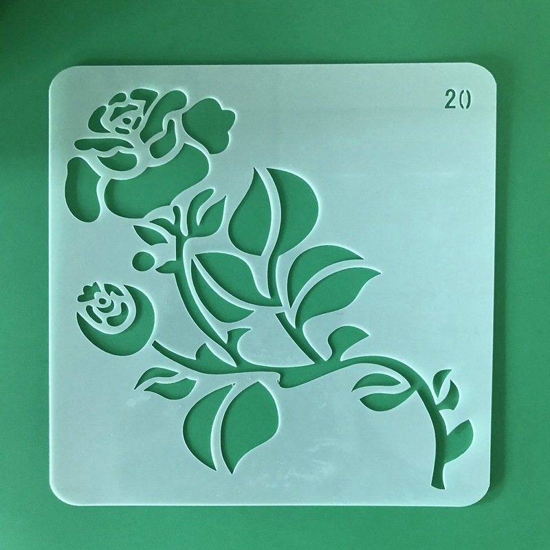 主题花边尺个性相册制作 绘画模板 手抄报工具 画图镂空模型工具