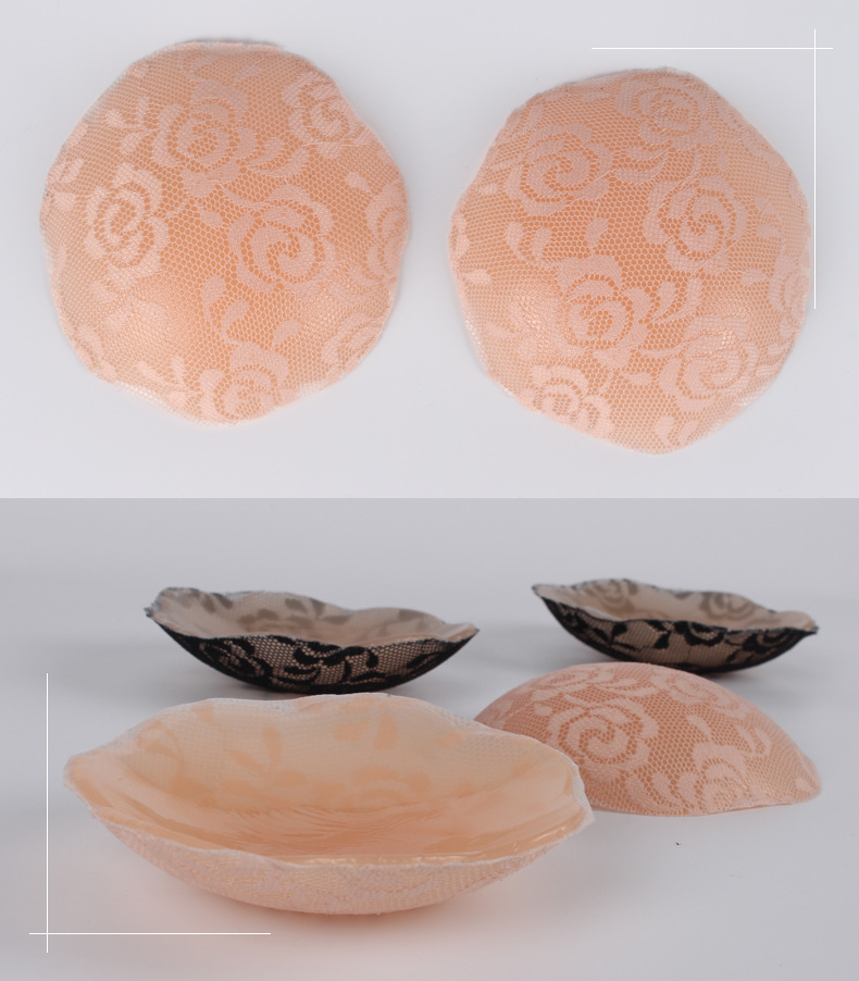 硅胶大梅花乳贴 蕾丝隐形胸贴 防凸点乳头贴 性感无痕内衣胸罩