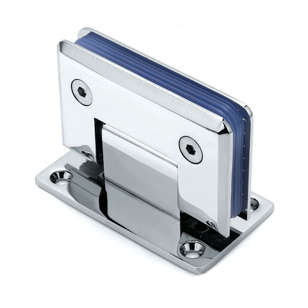 厂家直销hb-001不锈钢铜135度浴室夹 玻璃门合页铰链 淋浴房配件