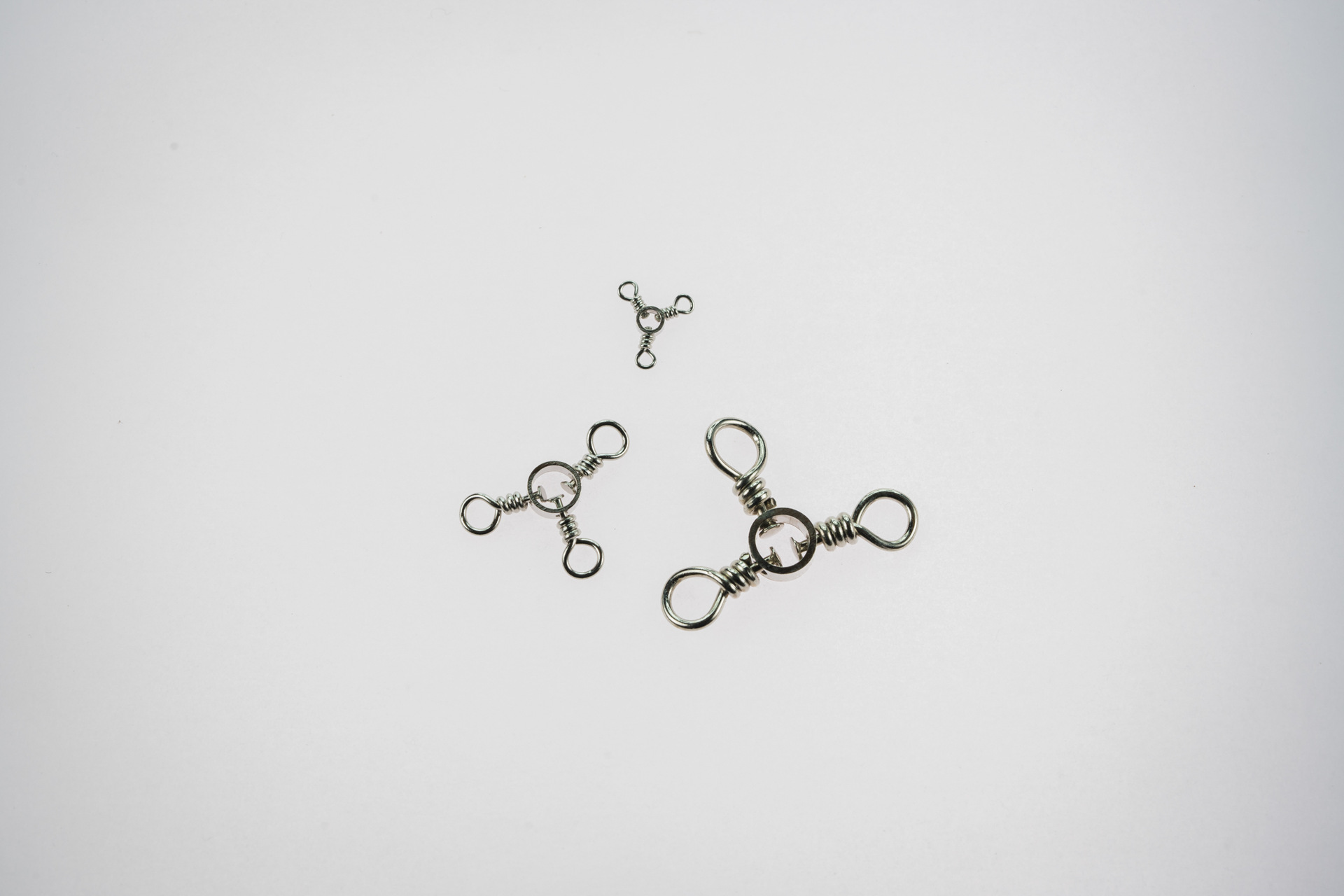 台湾潮流钓鱼小配件 5004三叉转环 矶钓海钓专用小配件