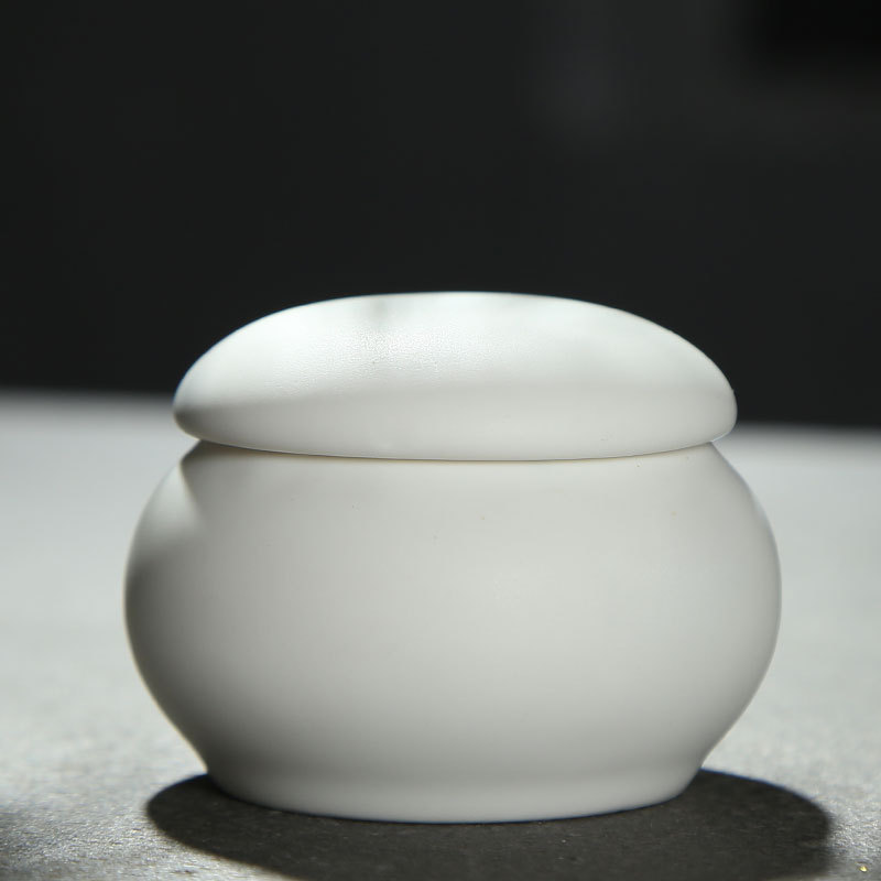 瓶子小陶瓷密封罐子茶叶罐 化妆品粉底面霜瓶口红胭脂盒药膏瓷盒