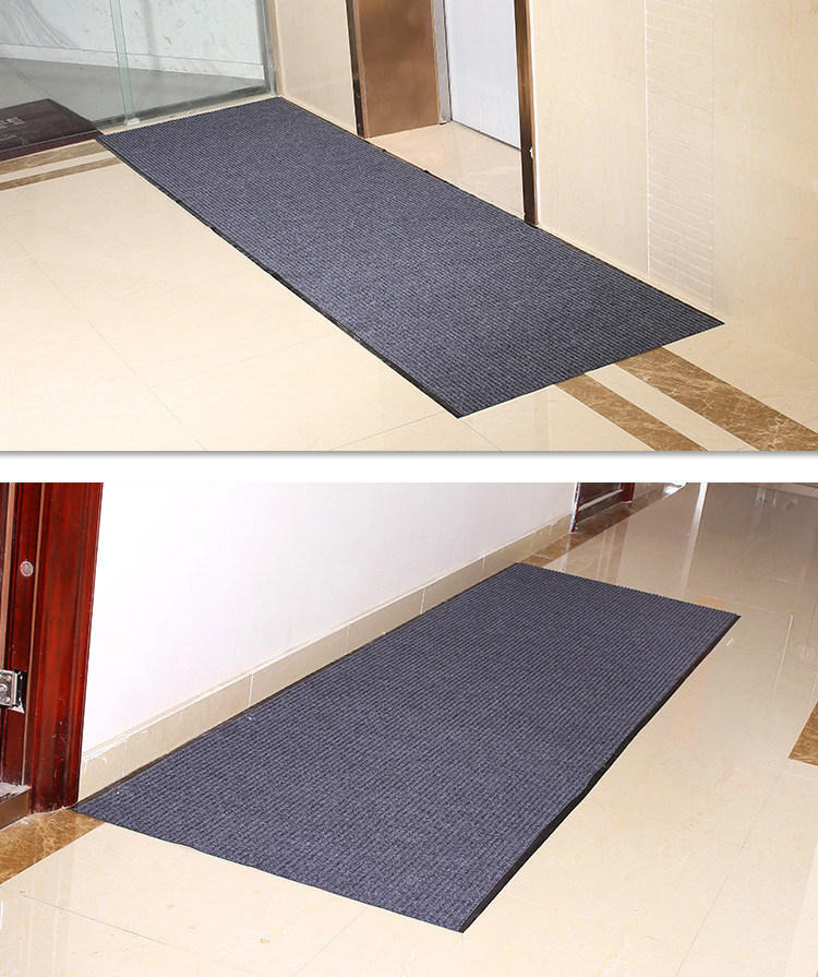 双条纹地毯_双条纹防滑地毯厨房门口门厅迎宾门垫脚垫进门地垫定制