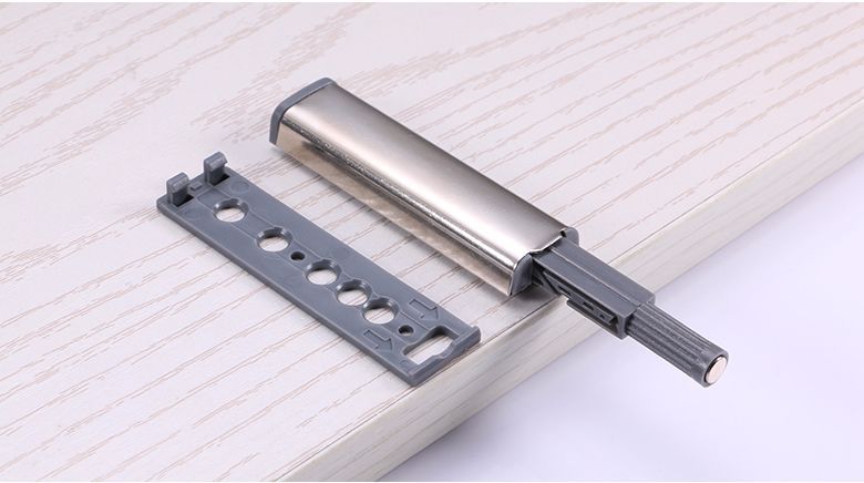 不锈钢反弹器橱柜衣柜门吸按压式自反弹器强304不锈钢铁壳反弹器