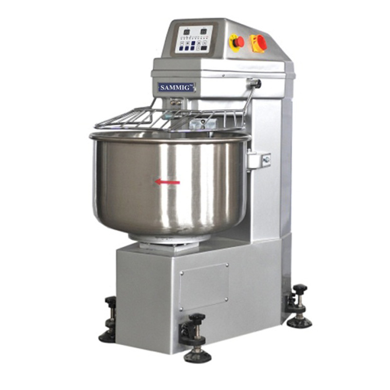 厂家直销新麦sm-120t多功能食品搅拌机高速打蛋机大型商用和面机