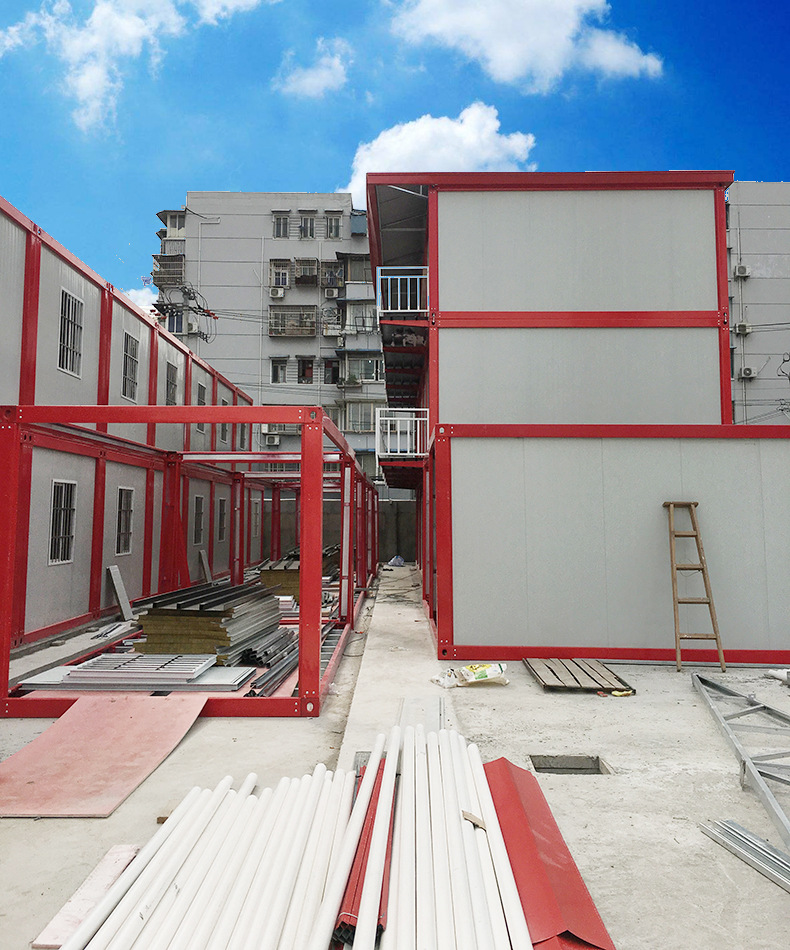 快拼箱房 三层结构工地临建用房 拼装式集成房屋 安装方便快捷
