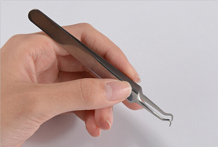 厂家销售不锈钢粉刺针夹子5件套去痘痘美容工具套装去黑头暗疮针