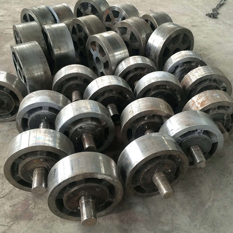 供应多规格烘干机拖轮 600mm烘干机拖轮厂家 多种拖轮配件供应