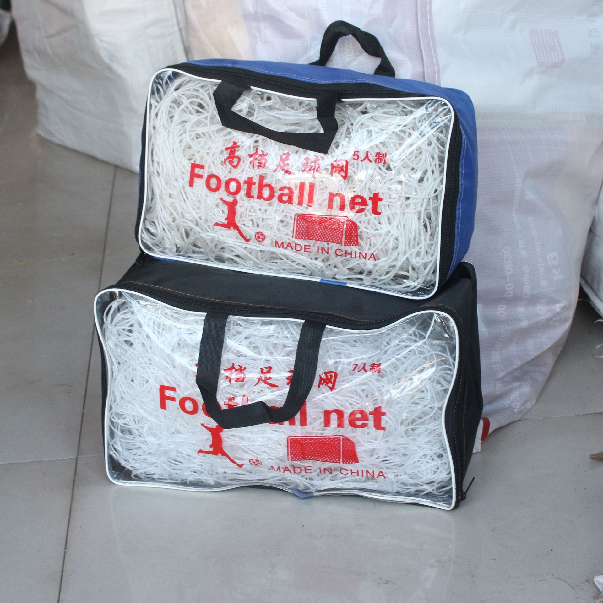 Polyethylene PE Section Football Net Competition Football Door Net Outdoor Standard Football Door Net