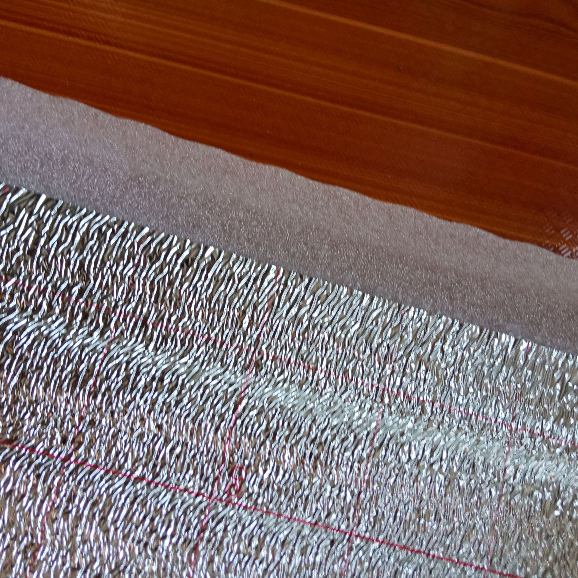 地暖地热专用反射膜 epe珍珠棉隔热膜保温 铝箔隔热膜保温棉