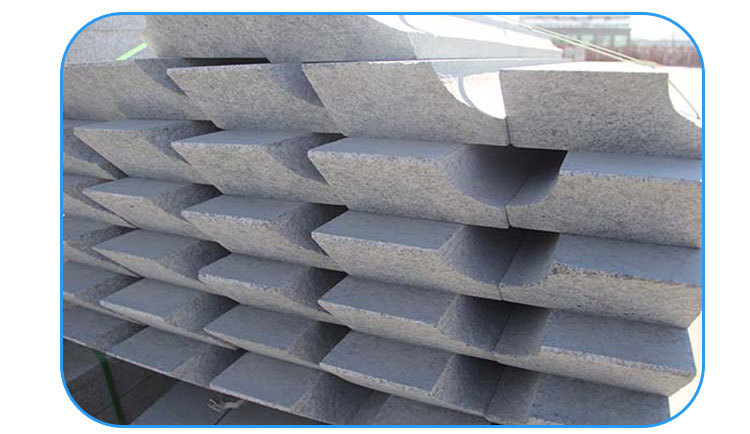 爆款山东石材防滑五莲花树边石树坑石-倒角花岗岩树围石树边石