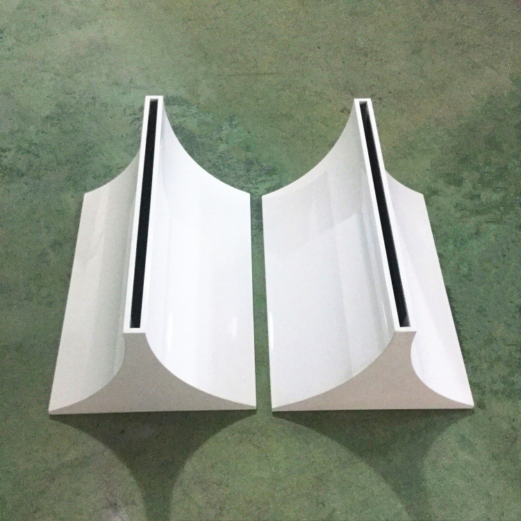 广告牌底座_黑色广告牌底座弧形黑色立牌来图商场黑色广告牌底座 - 阿