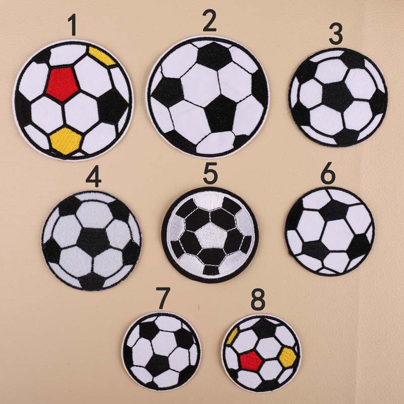 依绣刺绣布贴电脑绣花章潮流diy世界杯足球衣服装饰补丁贴贴布