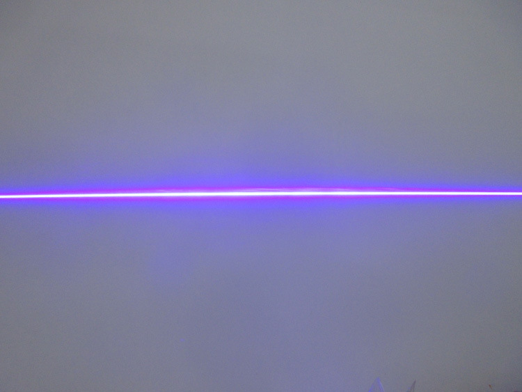 450nm3500mw蓝光激光器超高亮度可调焦点光源一字线十字线定位灯