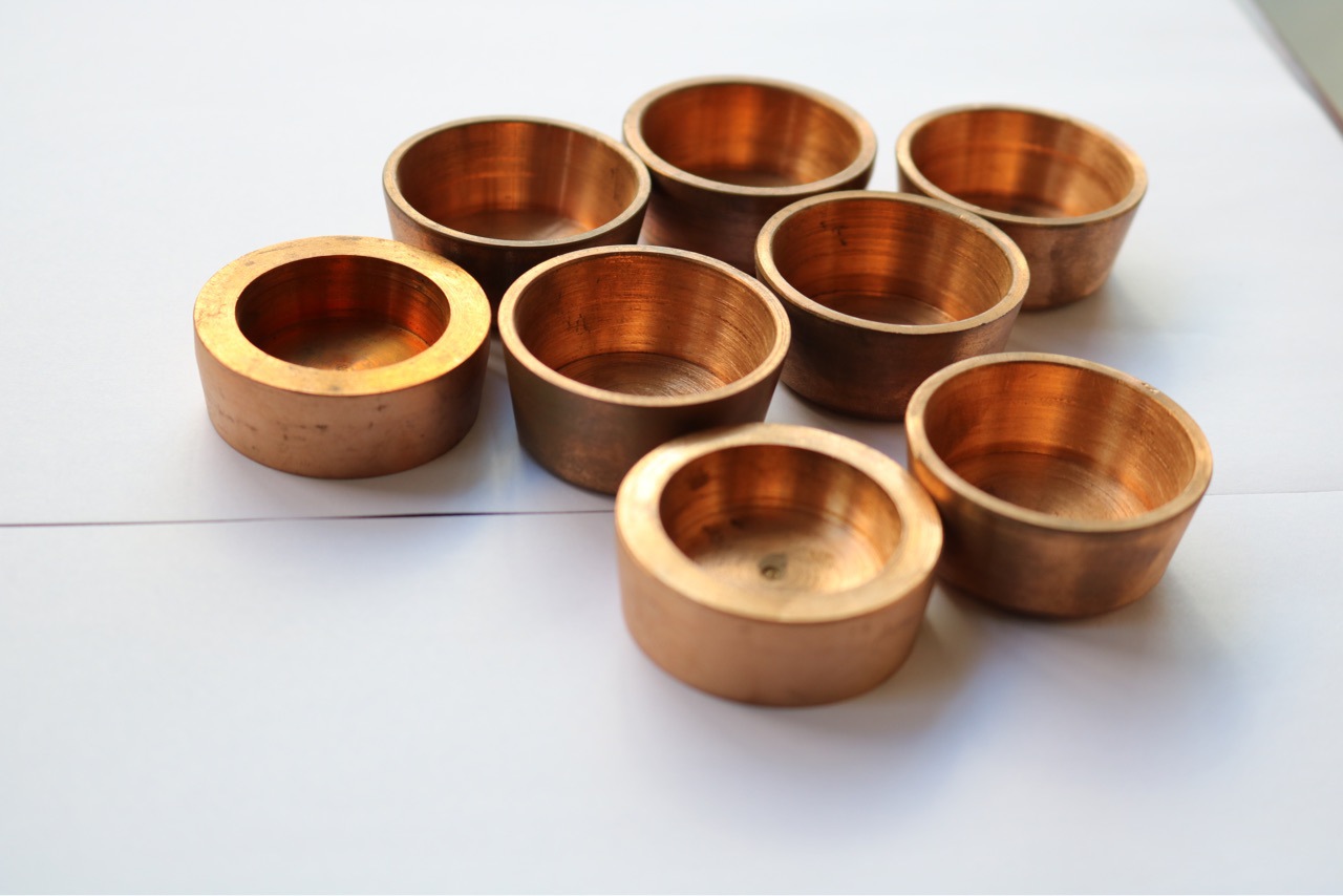 订制各种规格高纯铜坩埚,欢迎来电咨询:13632572235 卓生本产品不支持