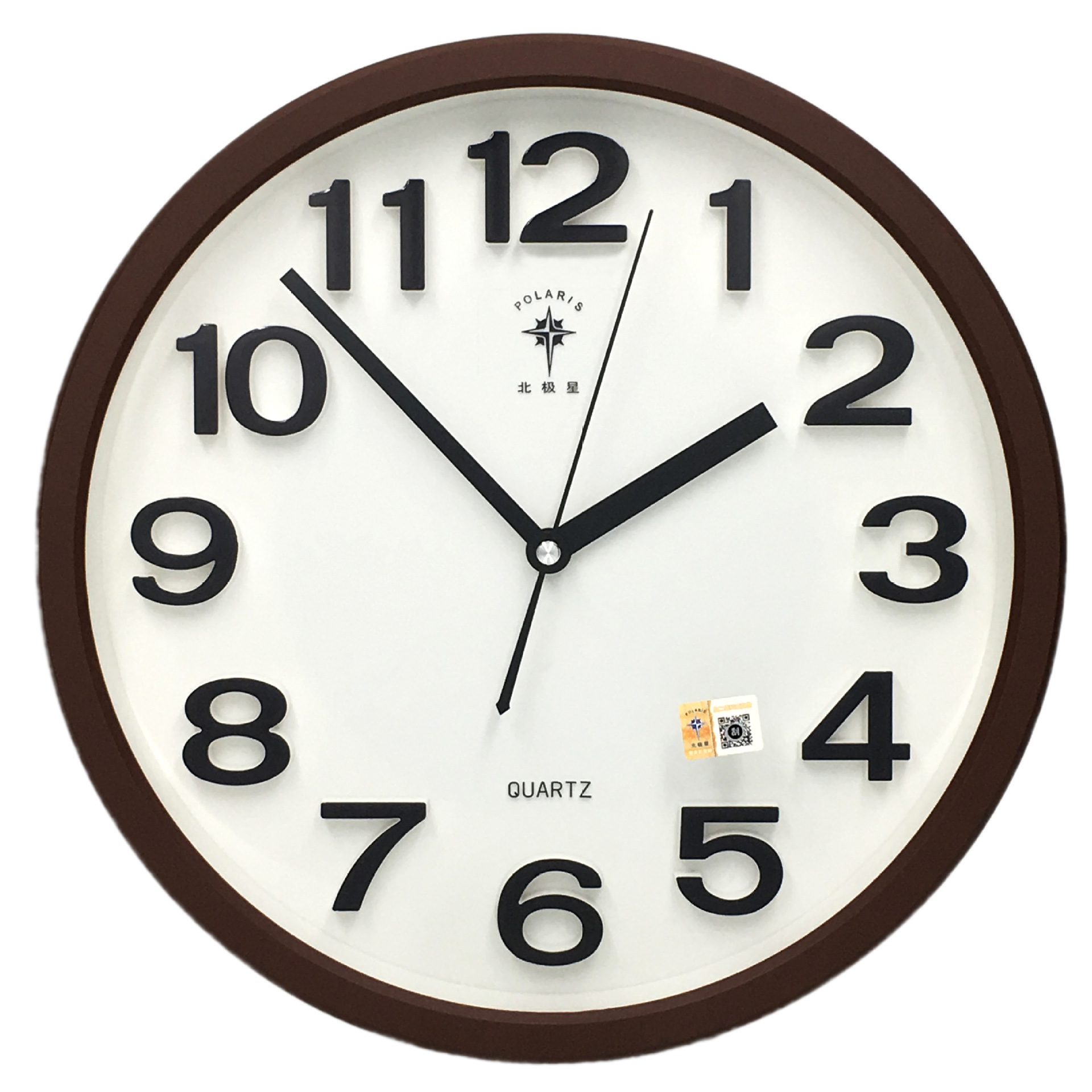 北极星2760 直径33cm 18英寸 每箱20只 立体字 圆钟