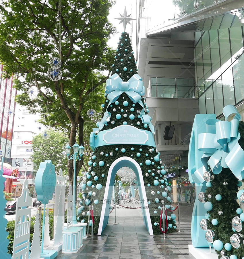 创意圣诞美陈 圣诞节装饰 商场创意美陈 互动艺术装置 节庆布置
