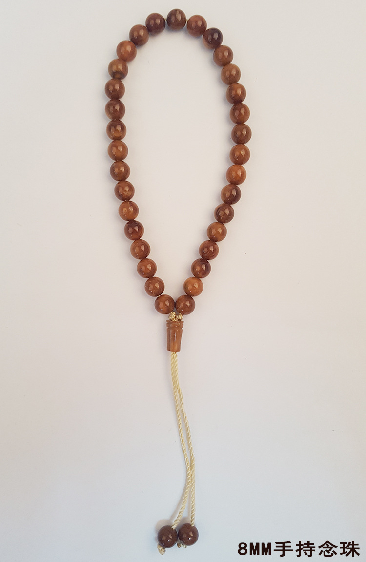 库克33颗赞珠穆斯林手持念珠伊斯兰礼拜念珠泰斯比哈赞珠