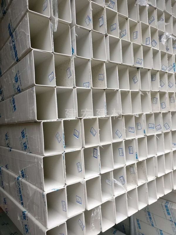 pvc方管pvc方形排水管pvc方形雨水管100667550