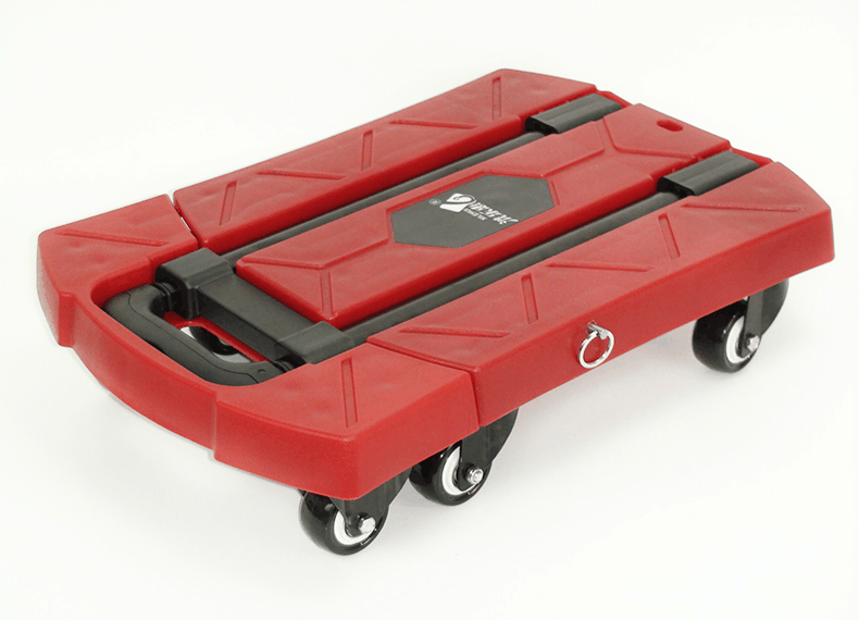 洗乐惠 新款6轮伸缩式多功能车载折叠拖车行李拉杆平板购物车直销