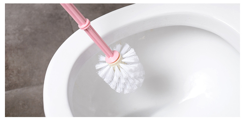 创意塑料加厚卫生间家用带座洁厕厕所刷软毛马桶刷子马桶刷套装