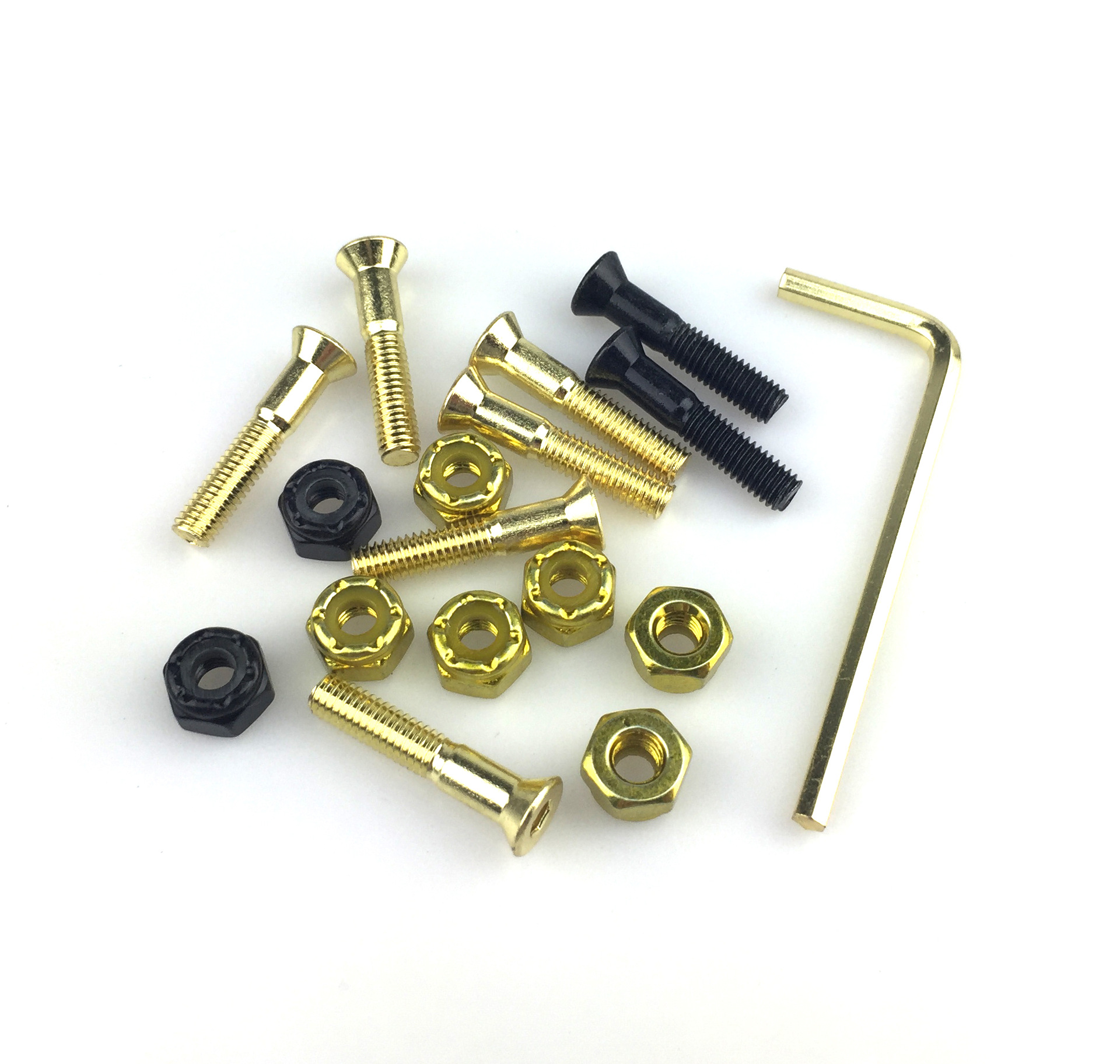 滑板螺丝 板钉标准支架螺钉 31mm滑板穿钉 加长滑板桥钉滑板通用