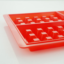 方形华夫饼硅胶模模型模具 耐高温可进烤箱华芙饼硅胶烘焙模具