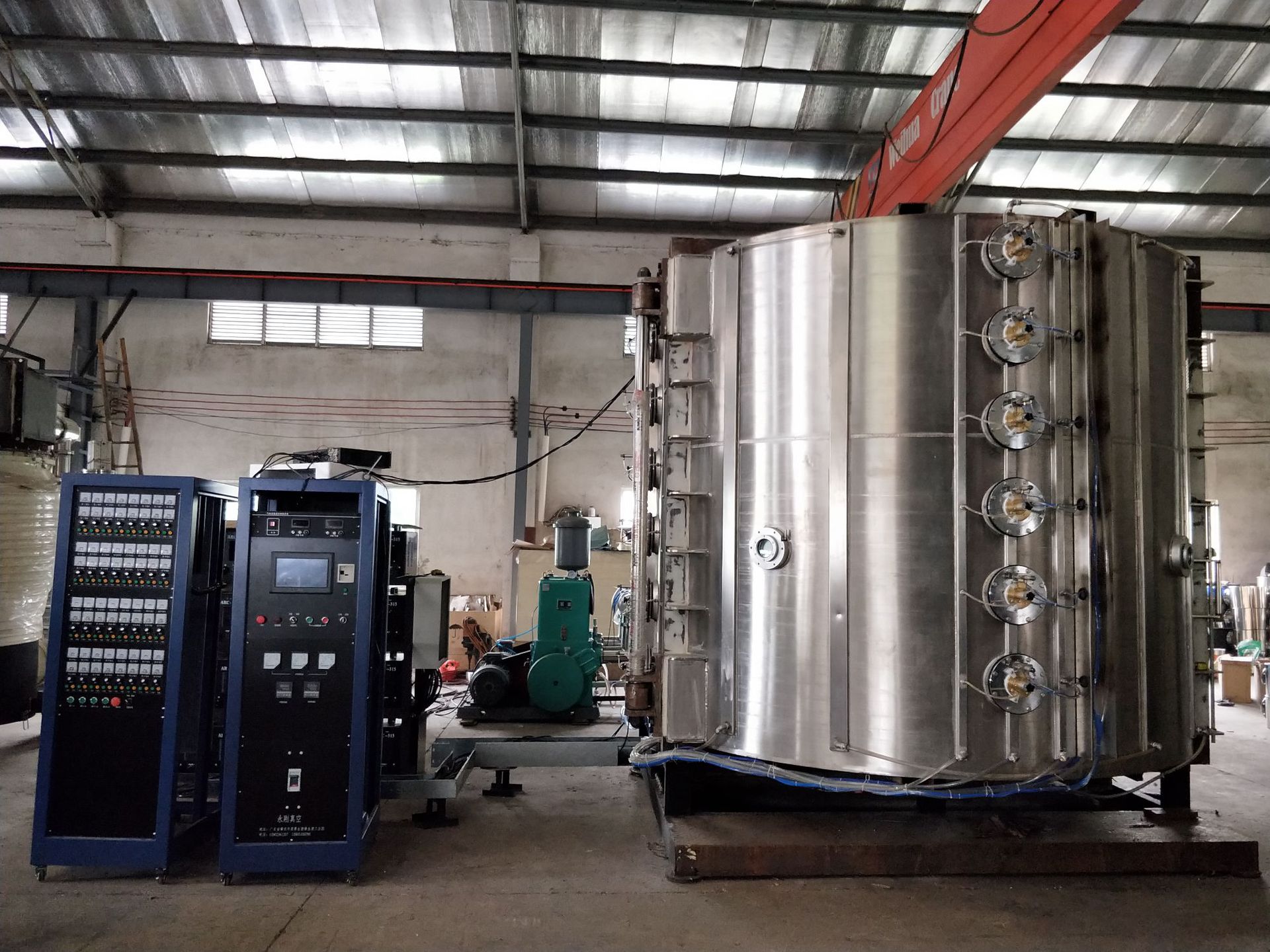 肇庆厂家直销 镀膜机生产厂 精品工件镀膜全自动五金首饰镀金设备