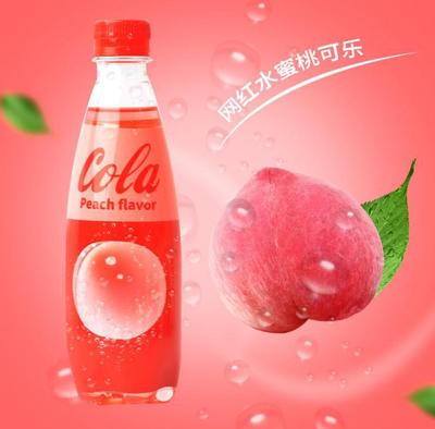 越南晃动粉色水蜜桃可乐400ml*24瓶/组