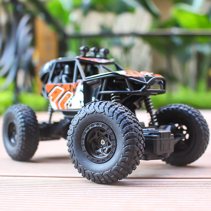充电无线儿童遥控车攀爬车 四驱大脚遥控越野车 高速遥控车玩具车