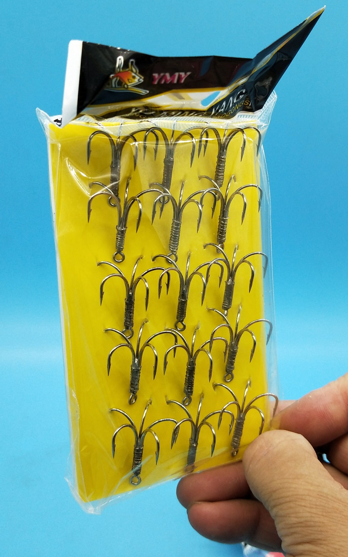 挂板锚钩三本四本五锚钩三叉锚钩锚鱼钩渔钩钓鱼用品垂钓锚鱼用品