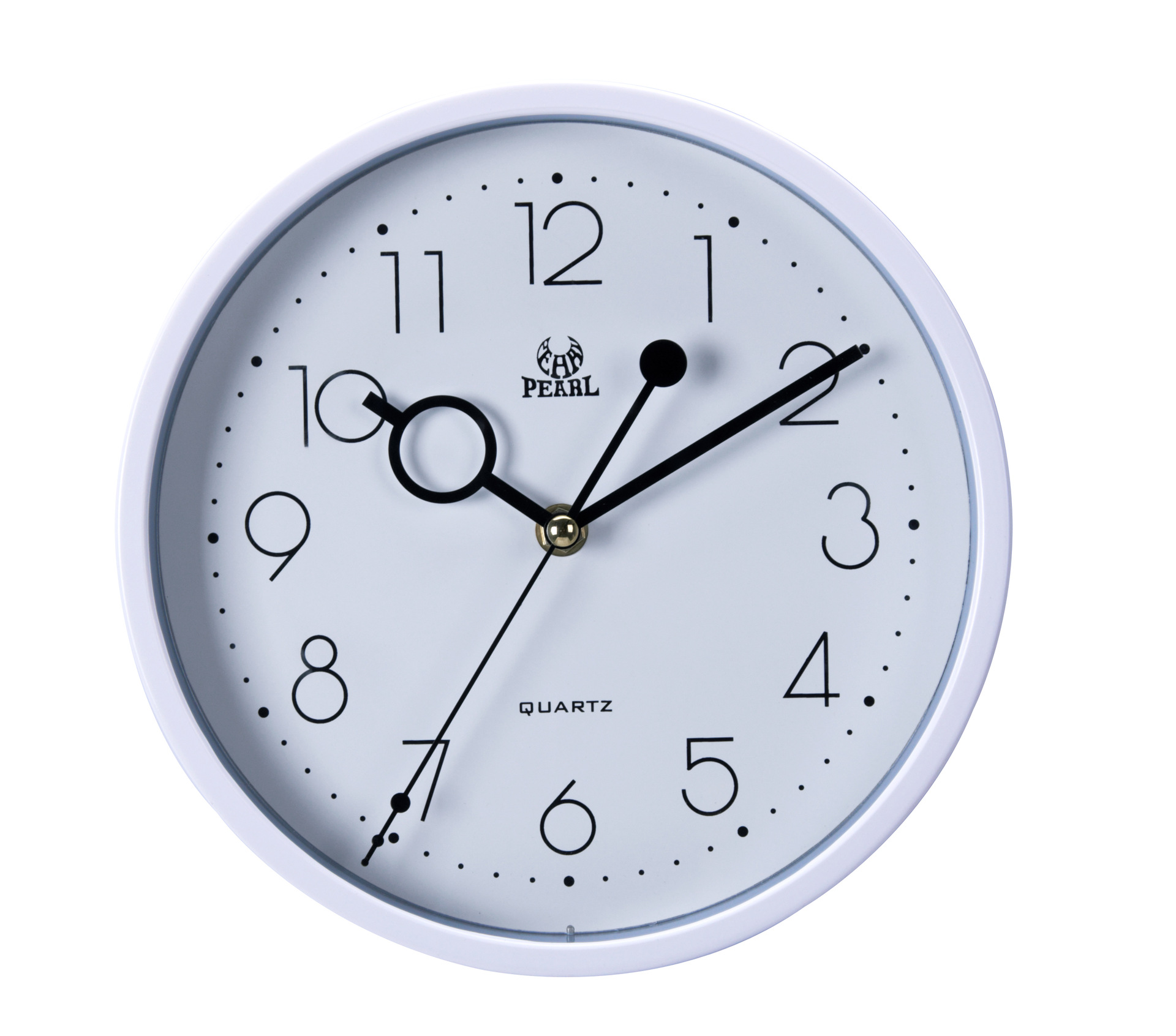 9寸客厅挂钟 简约现代静音石英钟 时尚钟表圆形时钟 多色可选