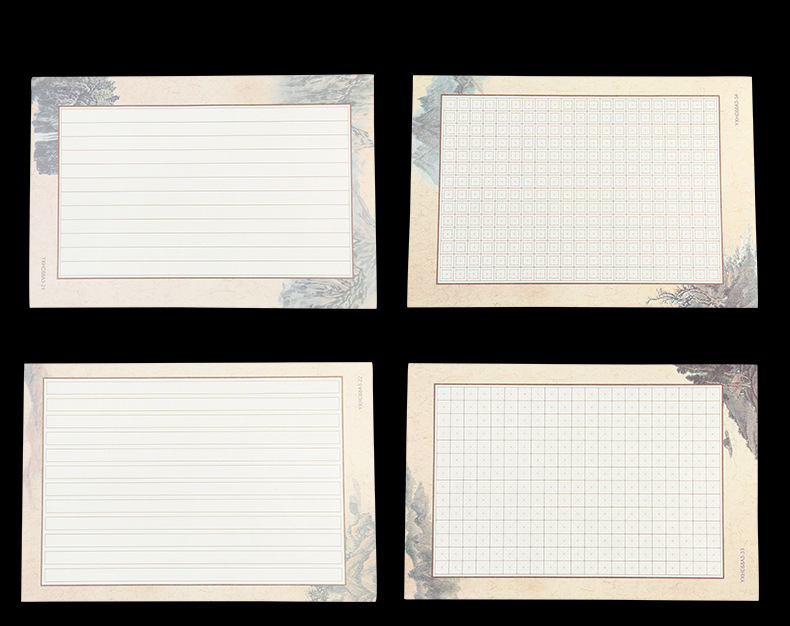 硬笔书法纸比赛作品创作专用纸 3a 4a钢笔硬笔书法练习纸厂家批发