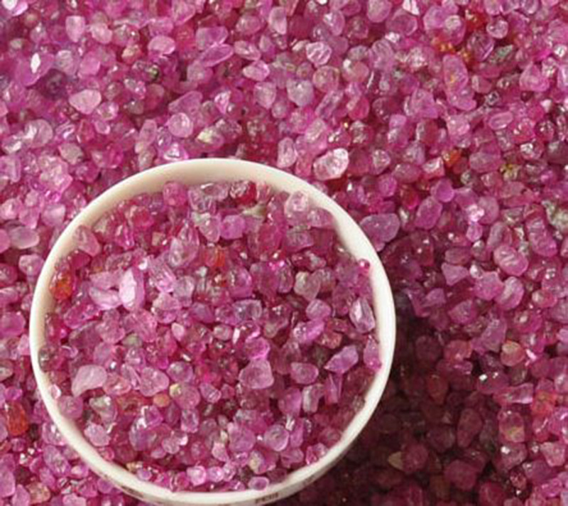 首饰戒面非洲红宝石4*6mm蛋形高档戒指手表镶嵌配石工厂批发