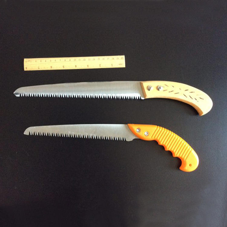 工厂直销迷你木工工具小锯子多功能手工锯木柄塑柄家用手工伐木据