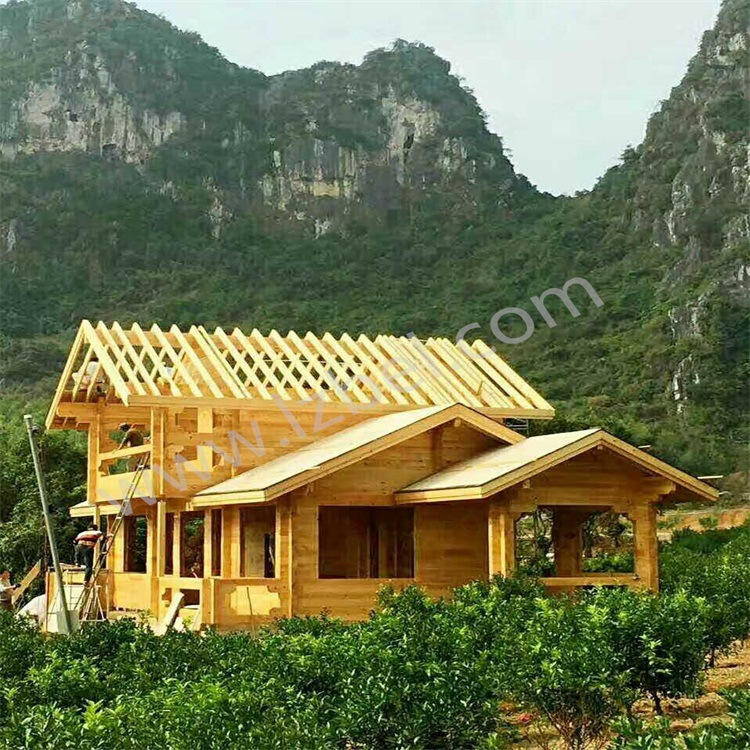 浙江联众贝尔木屋别墅温泉酒店度假村木制榫卯结构木头房子农家乐