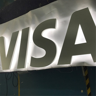 亚克力侧面全发光字 通体发光字 背光侧光字