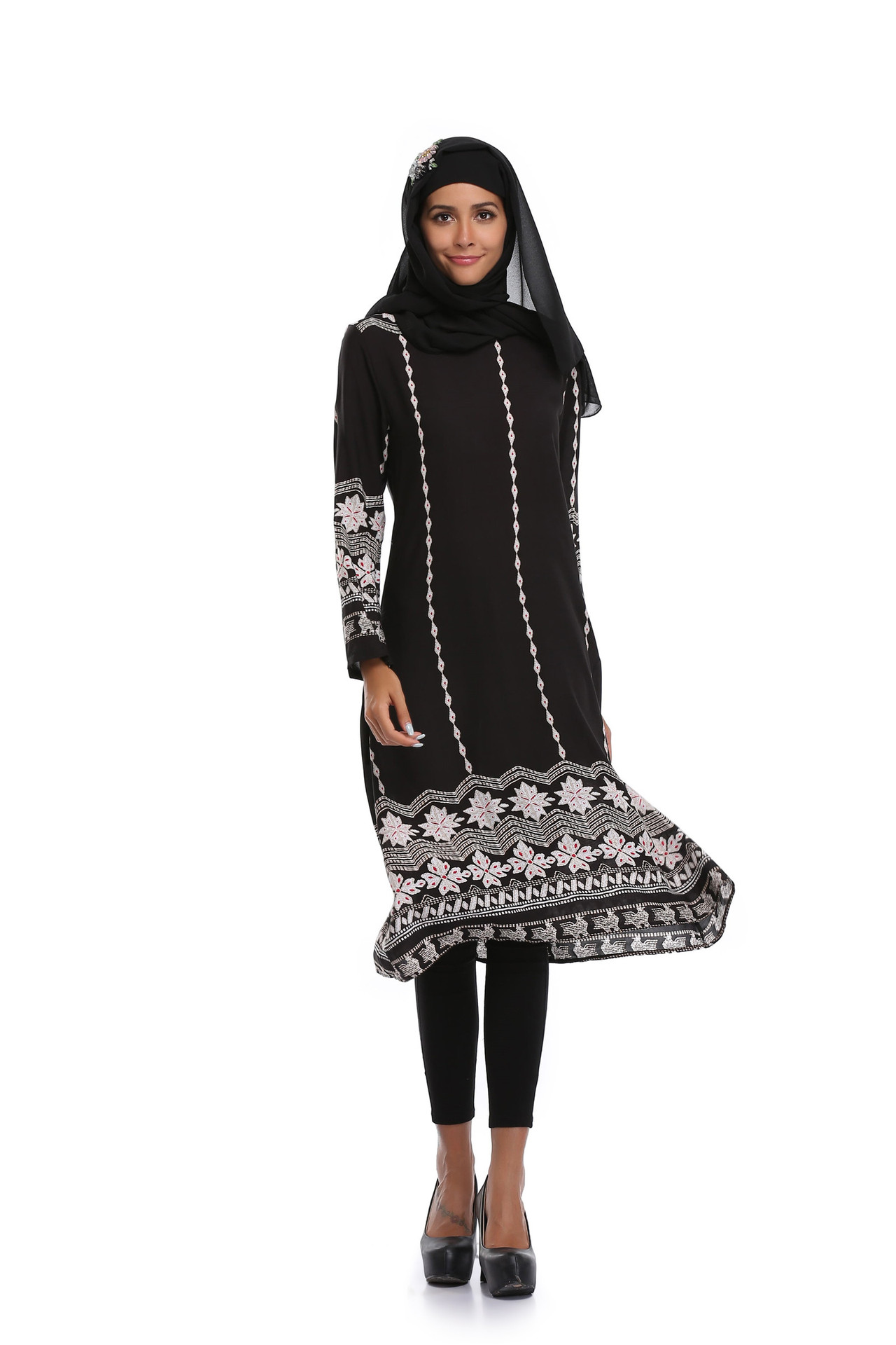 ebay外贸穆斯林女装长袍民族风长裙亚马逊速卖通热卖连衣裙女m20