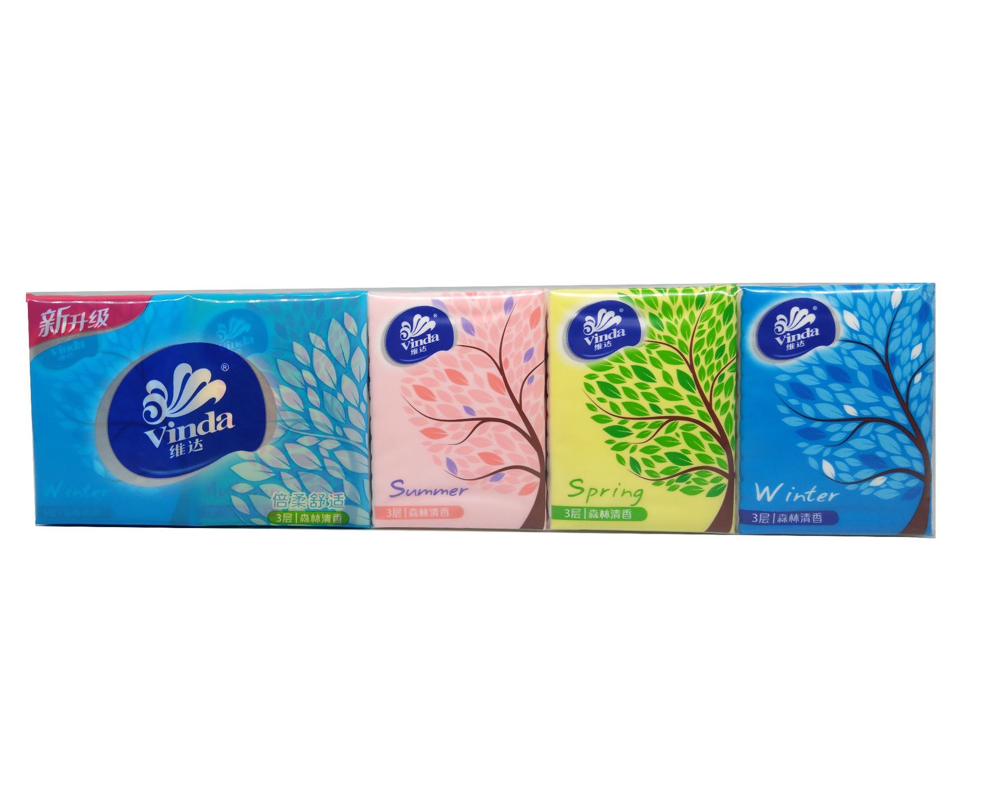 维达手帕纸森林清香荷包纸巾1条10包