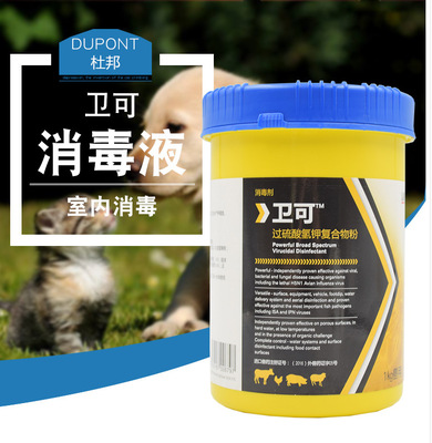 杜邦卫可 宠物专用消毒剂 1kg/瓶 杀灭犬瘟细小病毒 一件代发