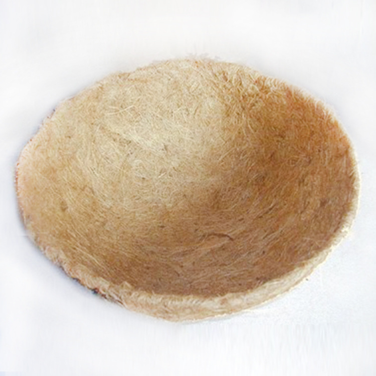 12英寸圆形椰丝花篮 椰棕垫 可降解植物花盆-阿里巴巴
