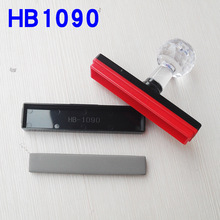 HB1090长方印章材料批发 10*90mm 水晶柄壳 配7mm金印垫 2.9元/套