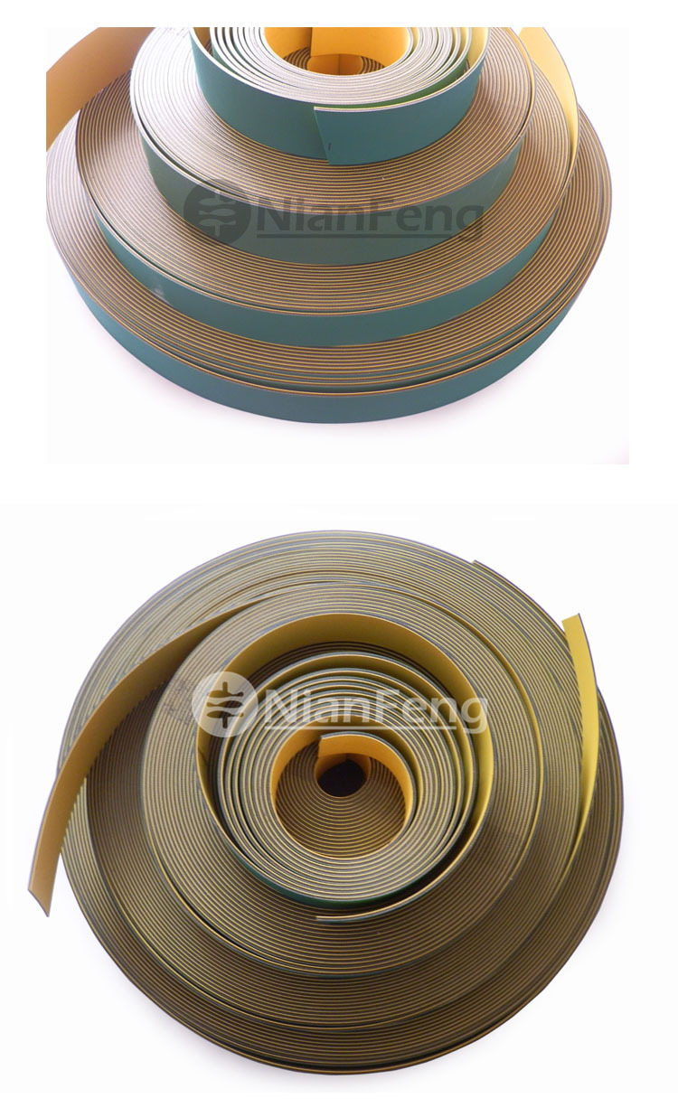 帆布平胶带聚氨酯工业皮带传动带 防静电耐高温高速平面传动带