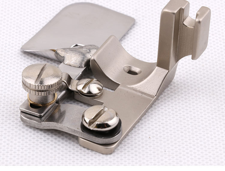 进口全钢f502卷边压脚 包边筒拉筒卷边筒 雪纺面料0.3弧形卷边器