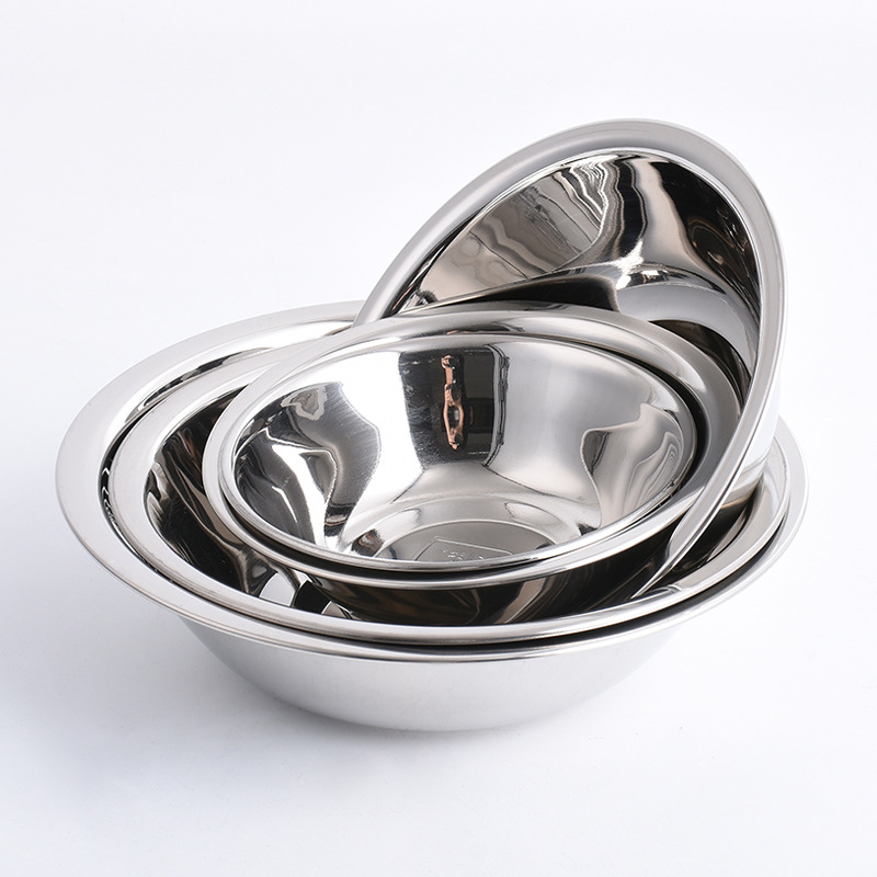 304不锈钢马斗厨房码斗马兜拌菜盆配料盆调料物盆装菜碟姜葱蒜盆