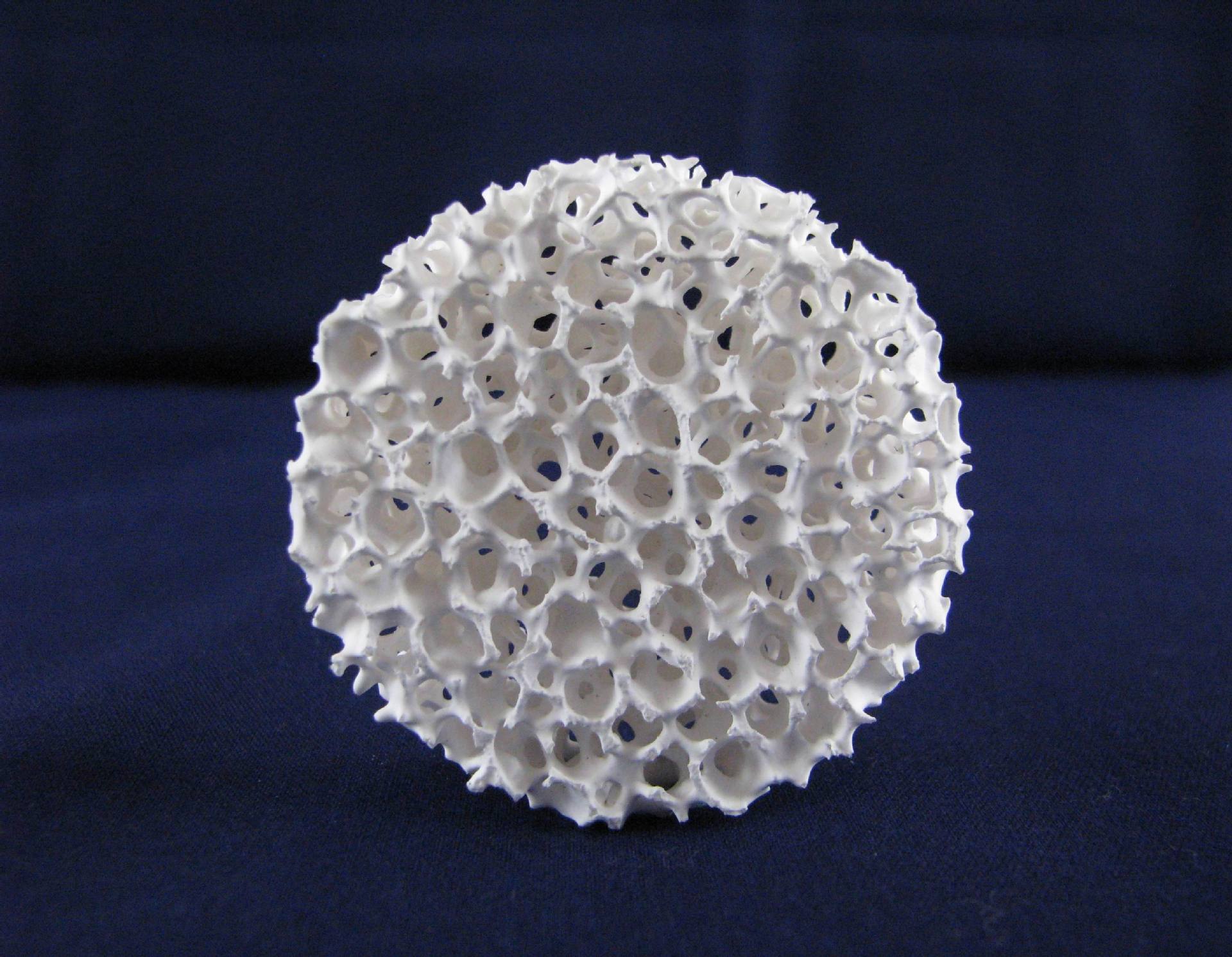 中源氧化铝泡沫陶瓷过滤网常规尺寸381x381x50mm可定制