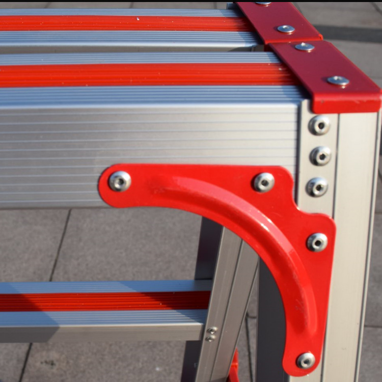 质能合页人字梯家用铝合金梯折叠a字梯装修梯家用折叠双面人字梯