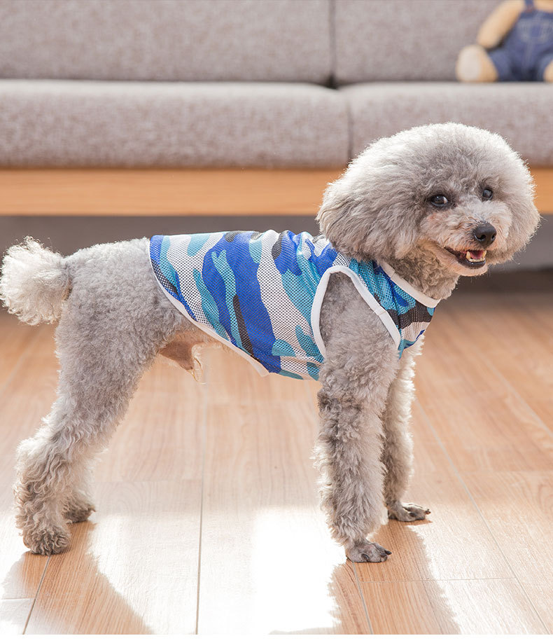 世界杯足球衣泰迪小狗衣服宠物春夏装网眼背心小型犬夏季薄款用品