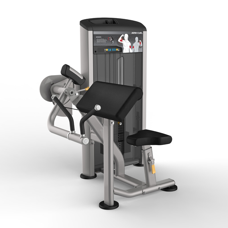 英派斯ie9503二头肌练习商用坐姿式手臂弯举肱二头肌训练力量器械