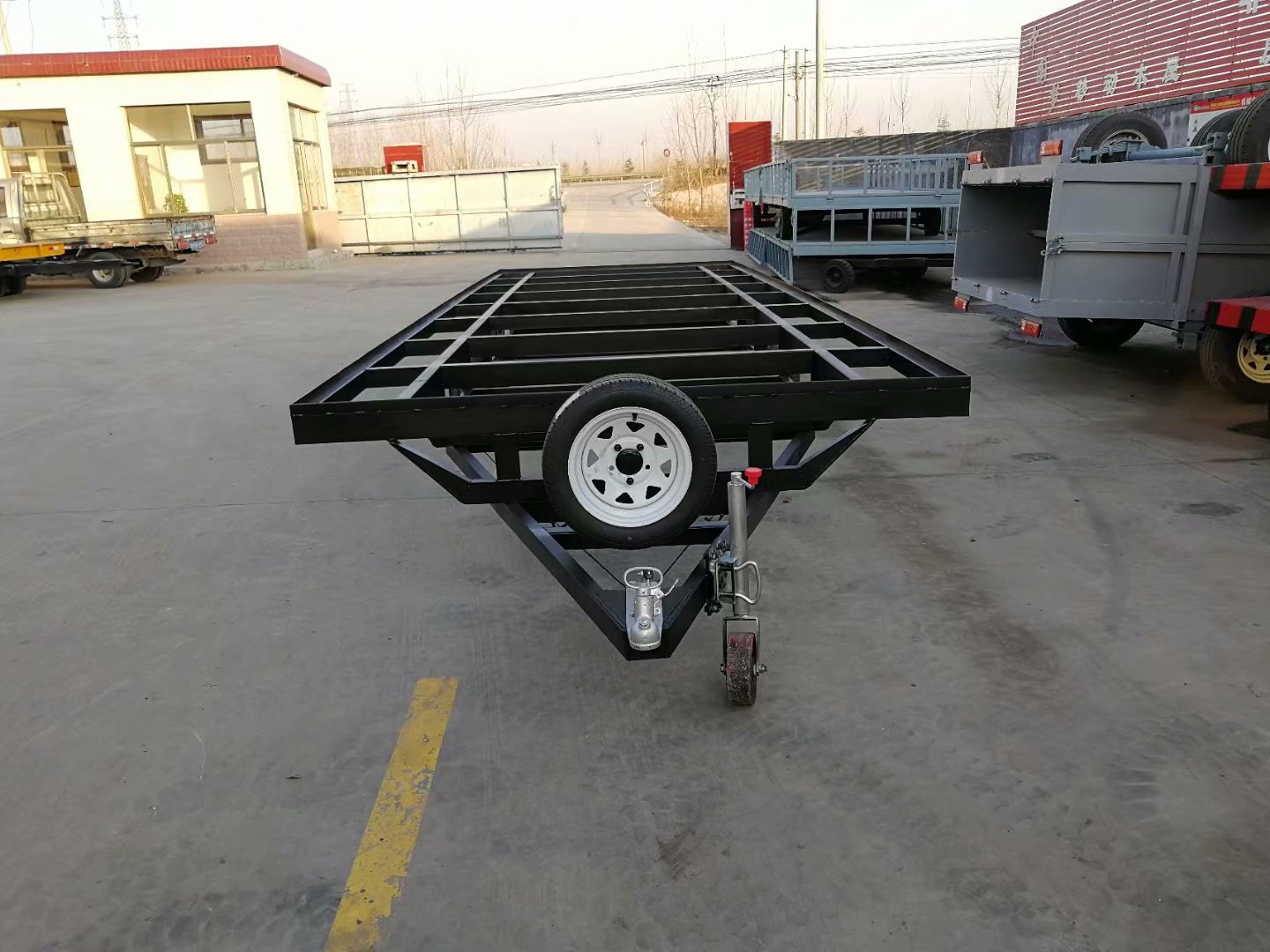 房车底盘 移动木屋拖车 骨架拖车 框架拖车 大型旅居车